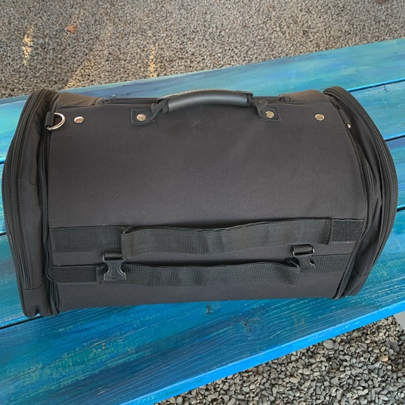 Light reflective Motorcycle Sissy Bar Bag - Picture 2 of 3